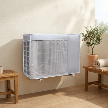 Polyguard™ Polyester Air Conditioner Cover in a calm home setting