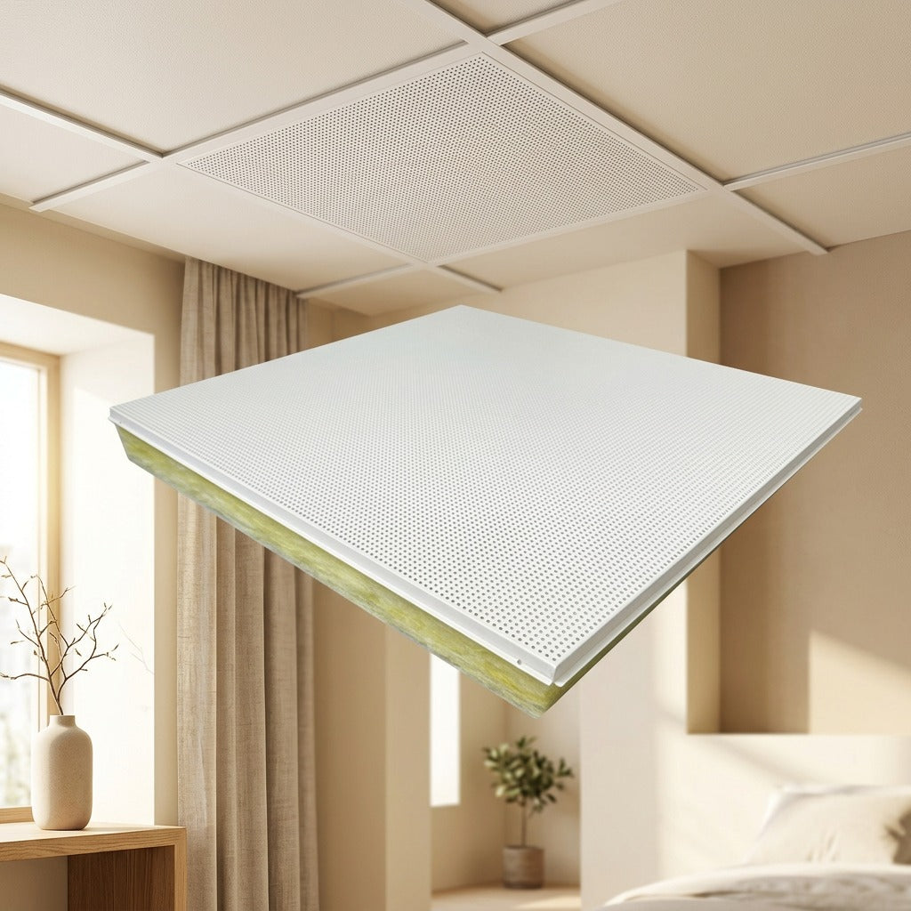 Glasshush™ Fiberglass Sound Insulation Panel in a calm home setting