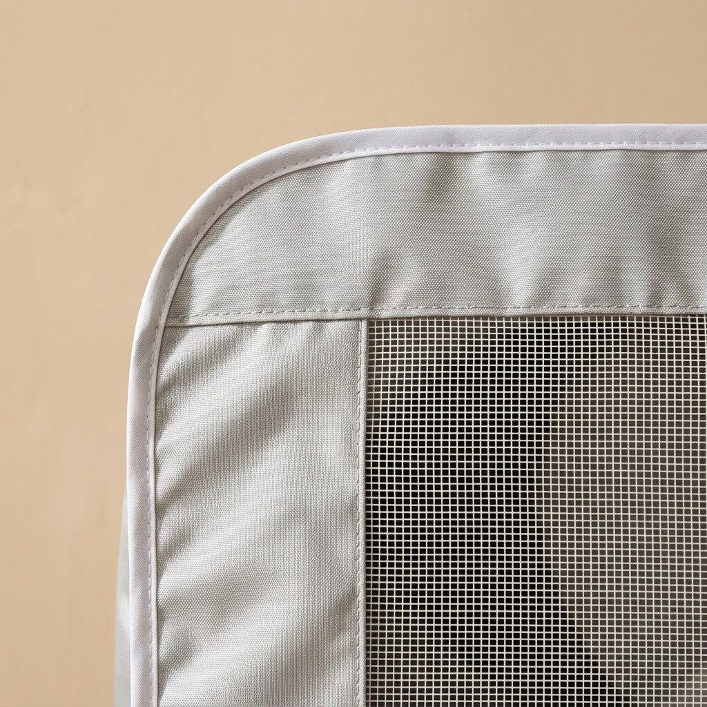 Clothguard™ Oxford Cloth Air Conditioner Cover, material and detail close-up