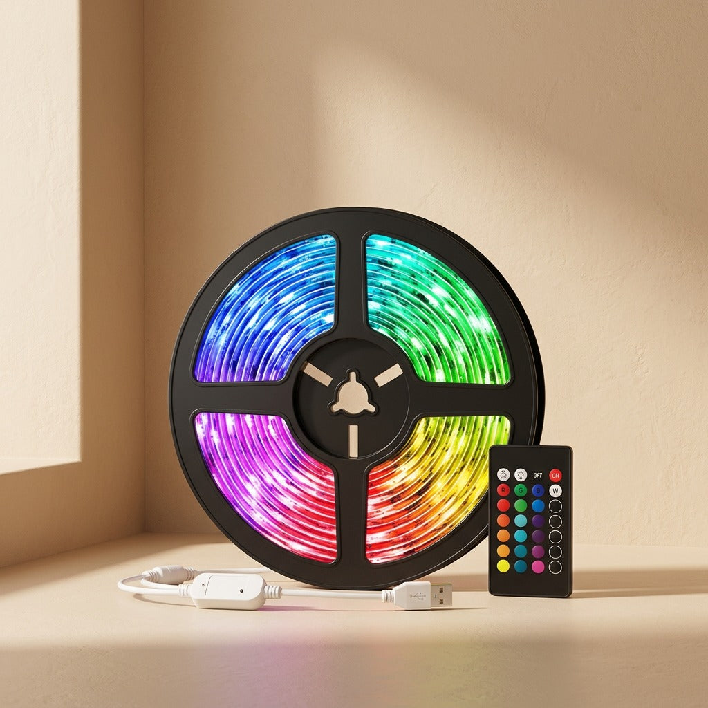 Hueclick™ RGB LED Strip Lights With Remote Control