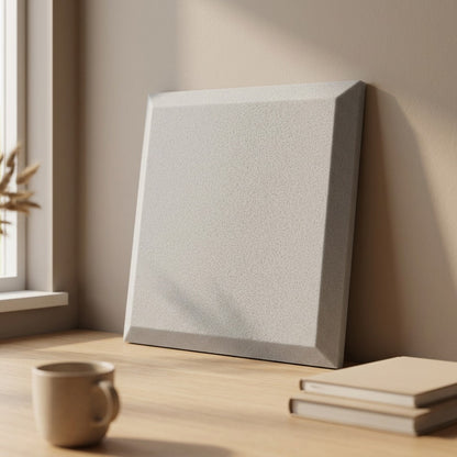 Squarehush™ Polyurethane Square Soundproofing Panel, styled close view
