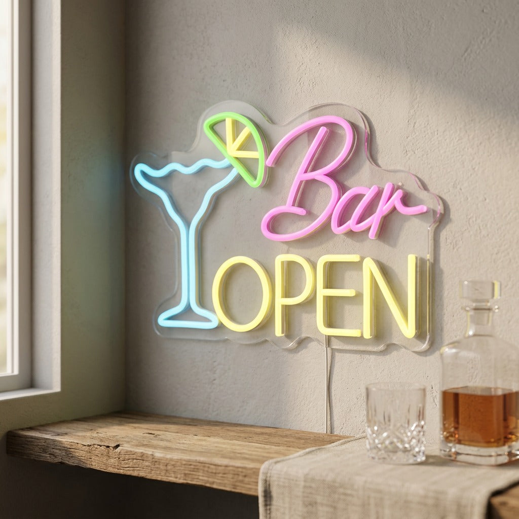 Neongleam™ USB Neon Decorative Light, styled close view