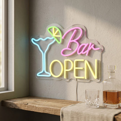 Neongleam™ USB Neon Decorative Light, styled close view