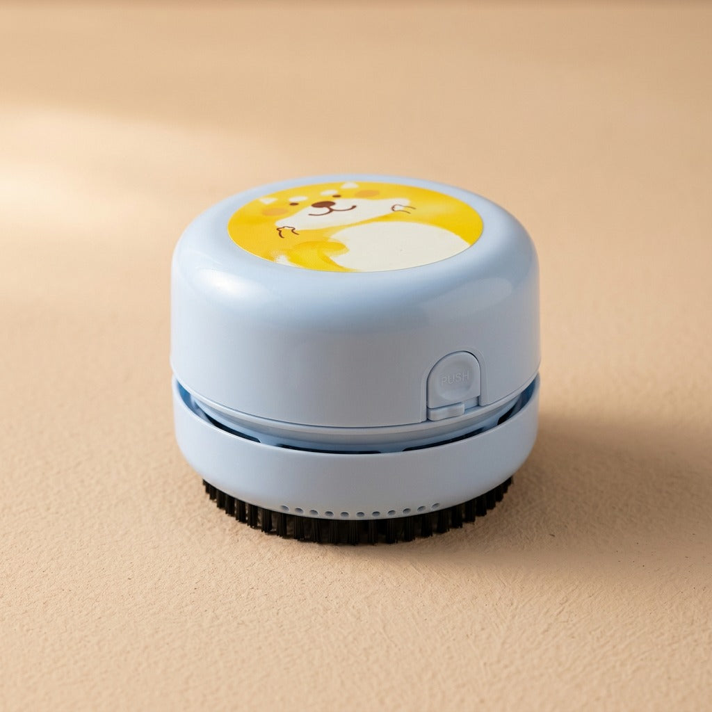 Crumbwhisk™ Mini Desktop Vacuum Cleaner, material and detail close-up