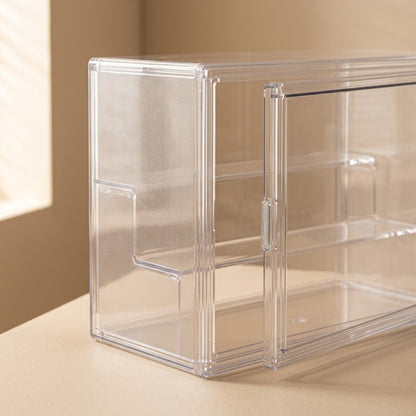 Boxglimpse™ Transparent Blind Box Display Cabinet, material and detail close-up