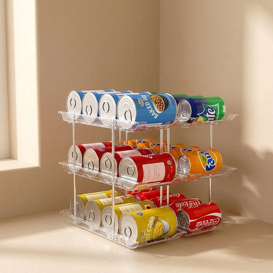 Cleartier™ Transparent PET Storage Rack