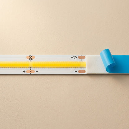 Cupboardlit™ 6-in-1 COB Cabinet Light Strip, material and detail close-up