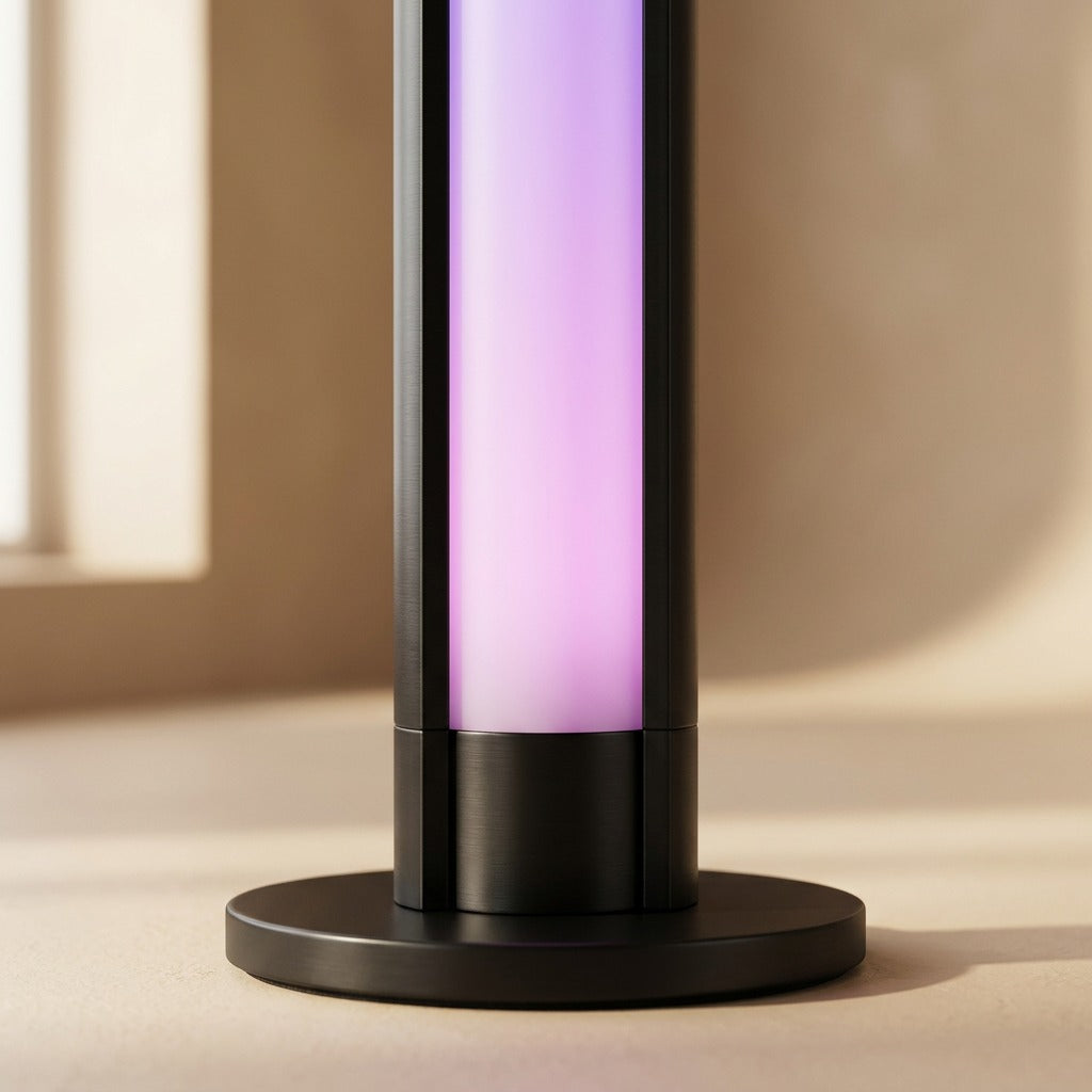 Nordicglow™ 10W LED Nordic Floor Lamp, material and detail close-up