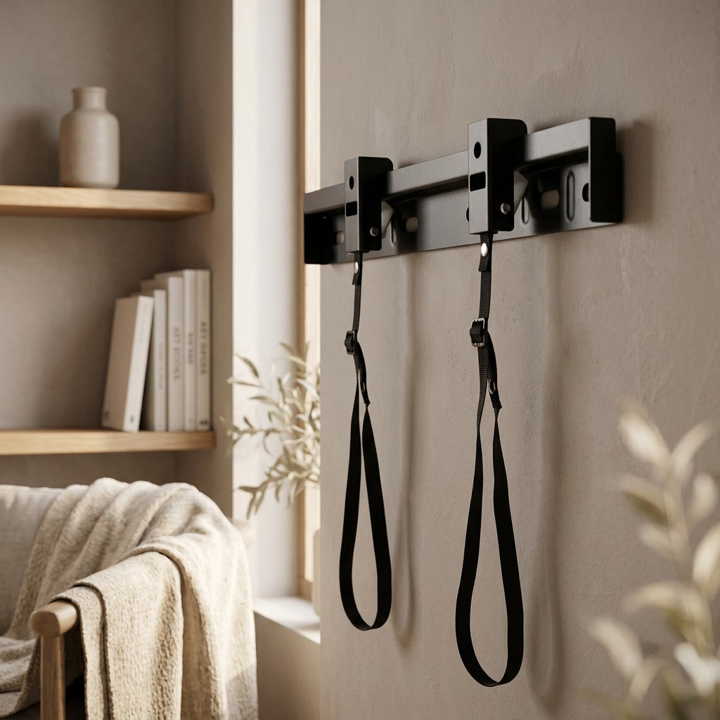 Mountgrip™ Iron Wall Mount TV Bracket, styled close view