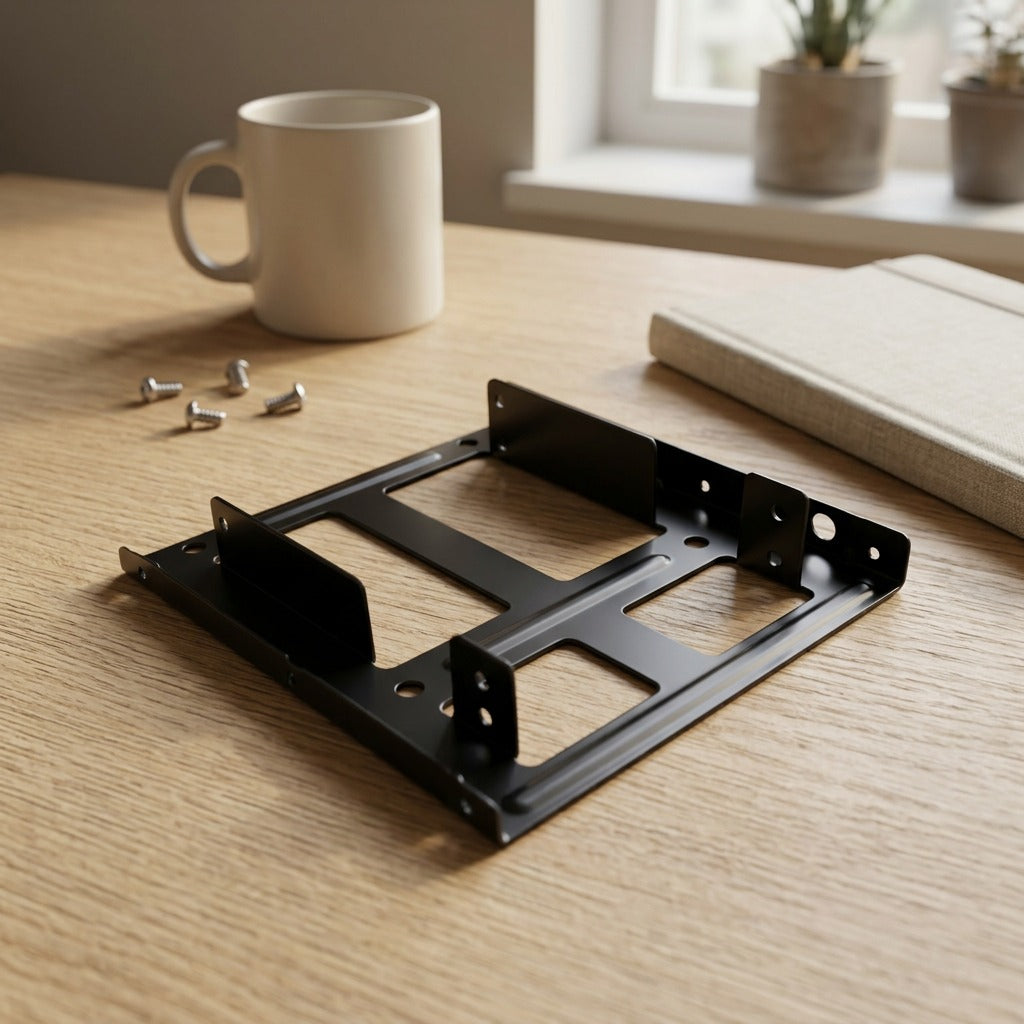 Drivebrace™ Desktop Computer Hard Drive Bracket, styled close view