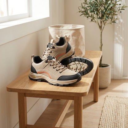 Lightstep™ Lightweight Men's Work Shoes in a calm home setting