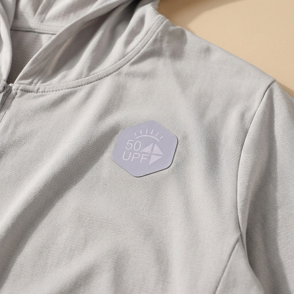 Rayguard™ UPF50+ Sun Protection Clothing, material and detail close-up