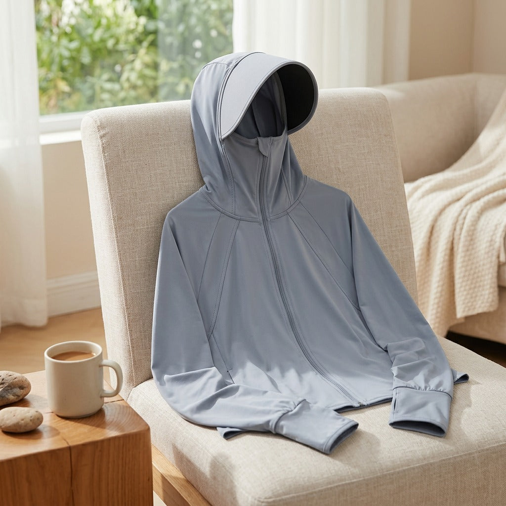 Raywrap™ UPF50+ Women’s Sun Protection Clothing, styled close view