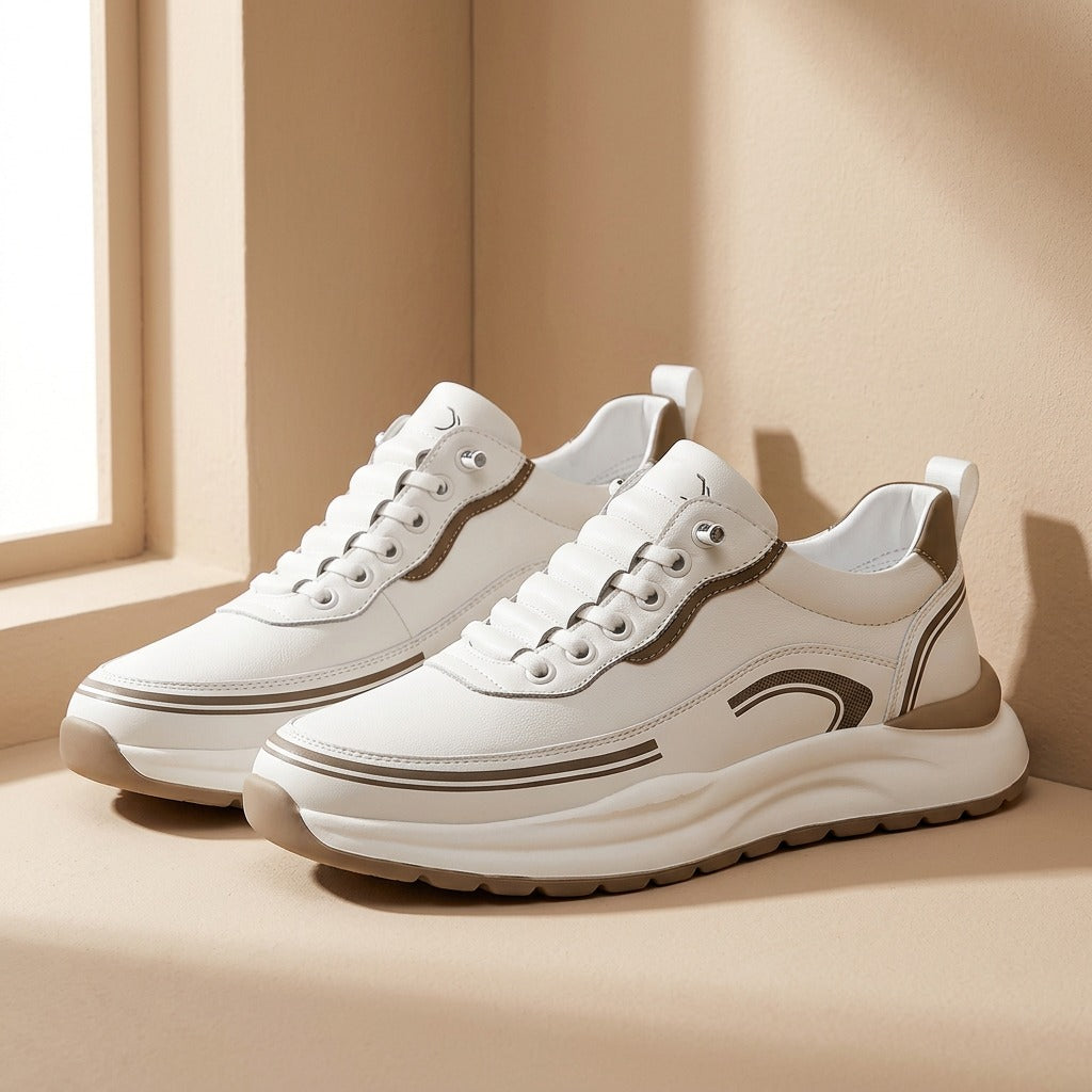 Breezerun™ Breathable Artificial Leather Running Shoes