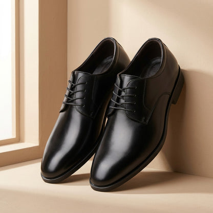 Shiftsole™ Men's Microfiber Leather Work Shoes