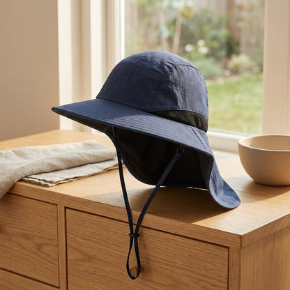 Breezecap™ Taslan Sun Protection Hat, styled close view