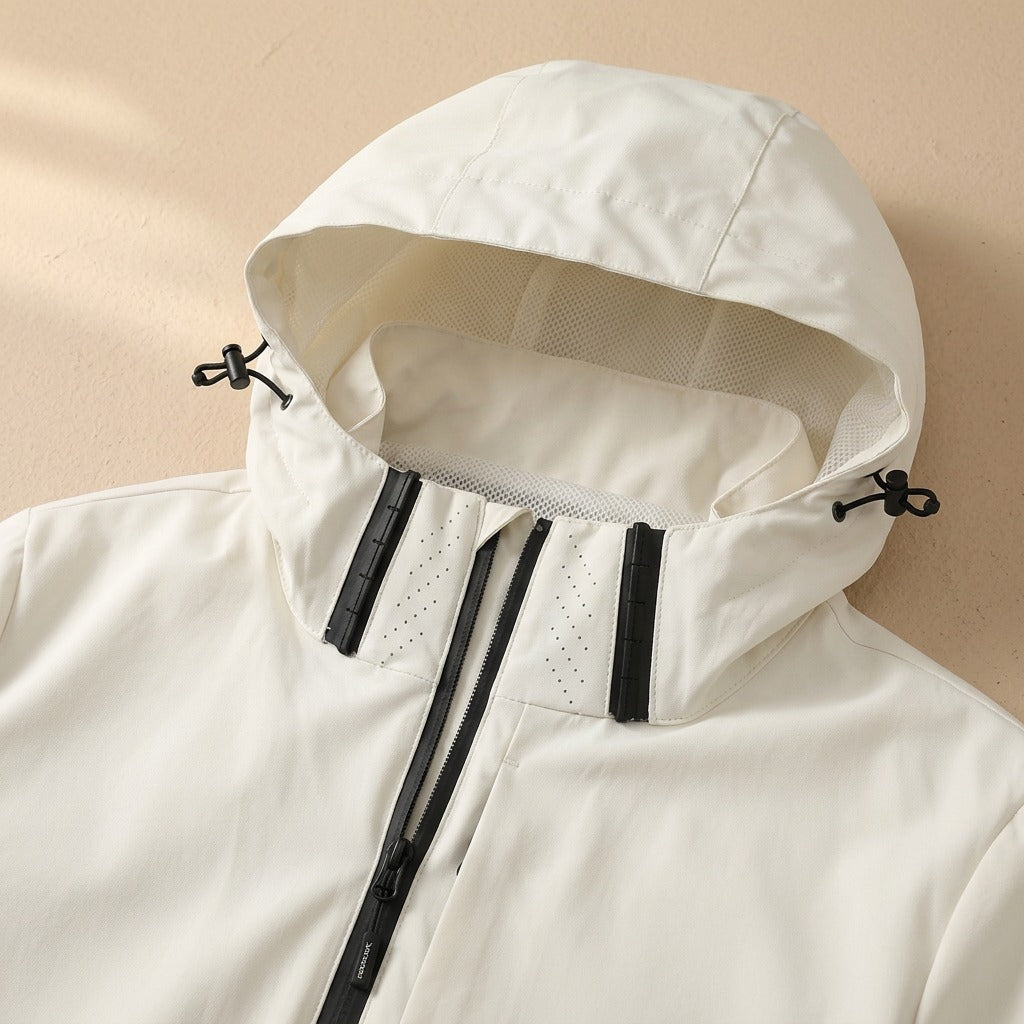 Ridgewear™ Polyester Outdoor Jacket, material and detail close-up