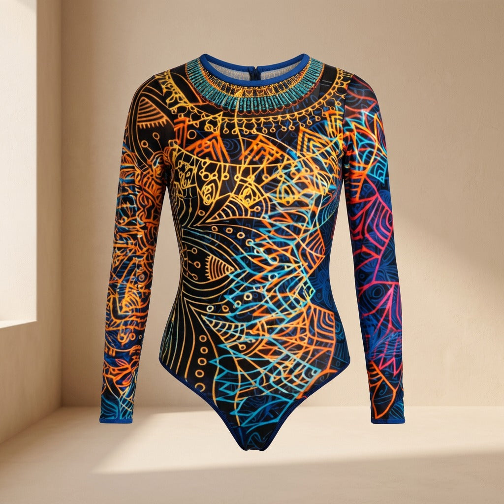 Sleevesurf™ Long-Sleeved One-Piece Swimsuit