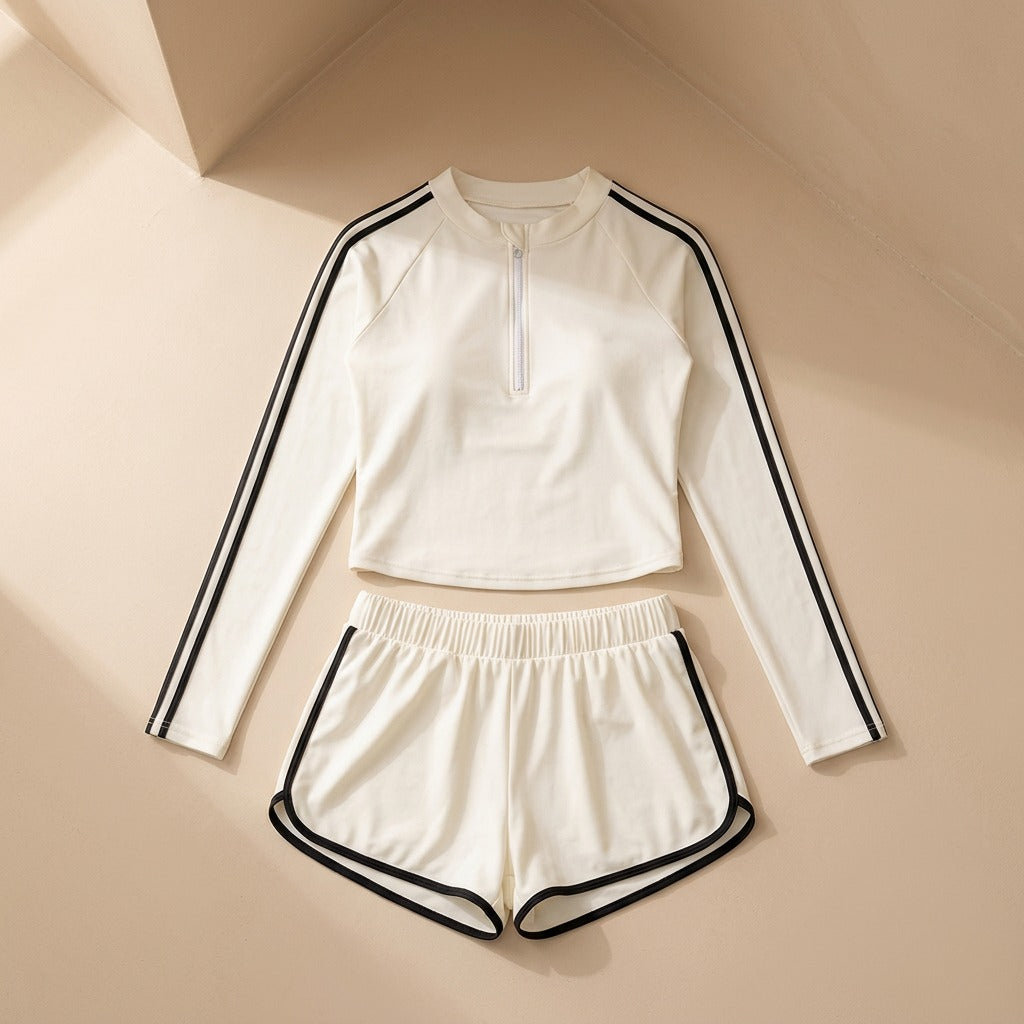 Swimcover™ Long-Sleeve Two-Piece Swimsuit