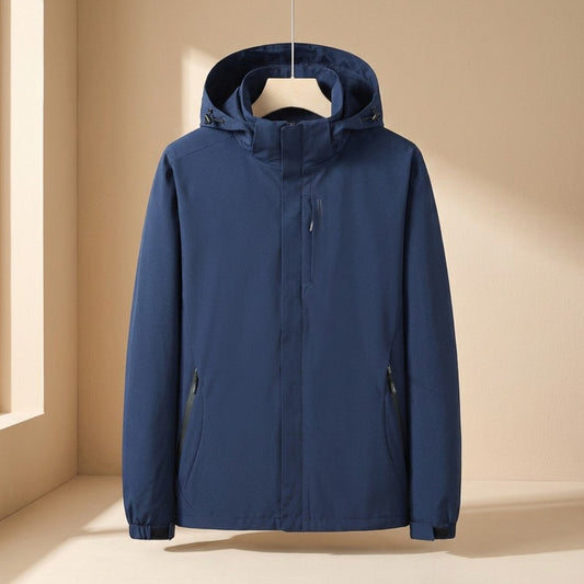 Windwear™ Hooded Polyester Windbreaker Jacket