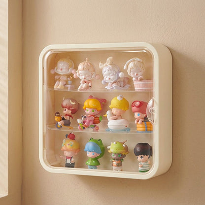 Toygallery™ Wall-Mounted Blind Box Storage Display, material and detail close-up