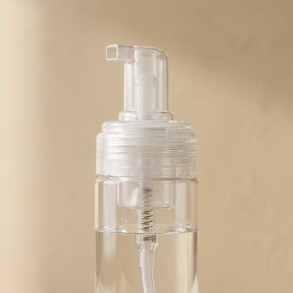 Foamflow™ Plastic Foaming Bottle, material and detail close-up