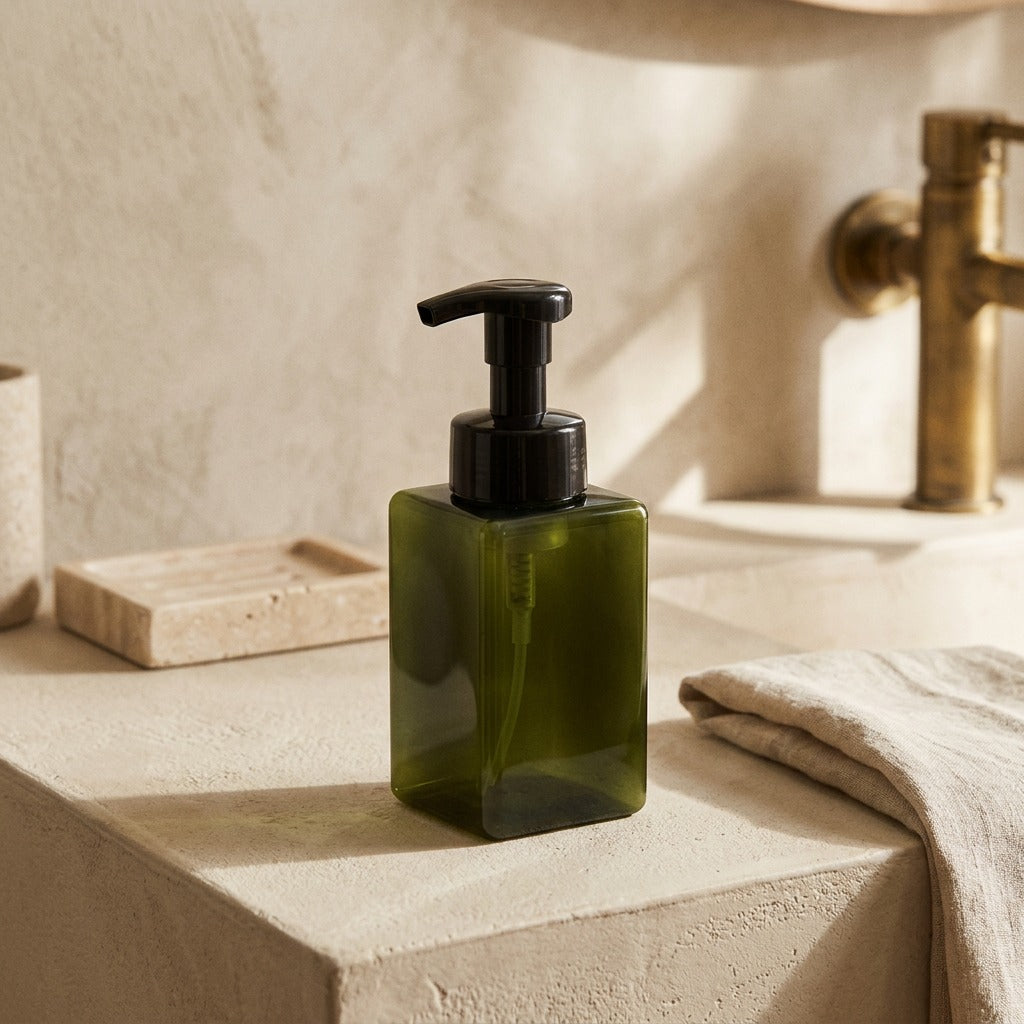 Foamflow™ Plastic Foaming Bottle, styled close view