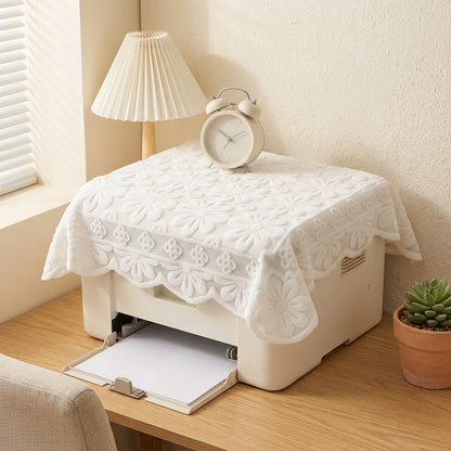 Dustwrap™ Polyester Dust Cover Cloth in a calm home setting