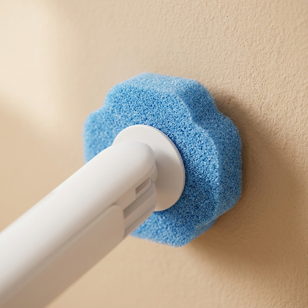Wallbristle™ Wall-Mounted Toilet Cleaning Brush, material and detail close-up