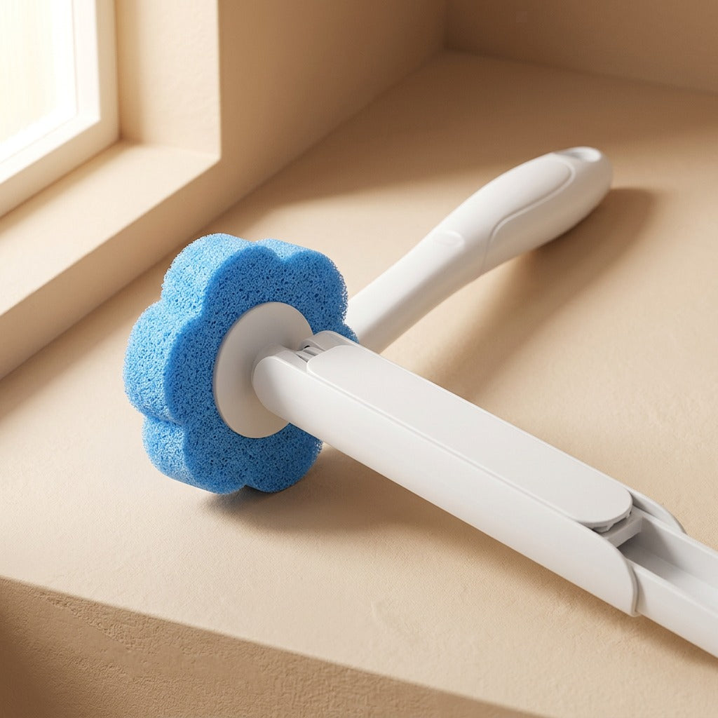 Rinsedrop™ Disposable Toilet Brush With Dissolving Heads, material and detail close-up