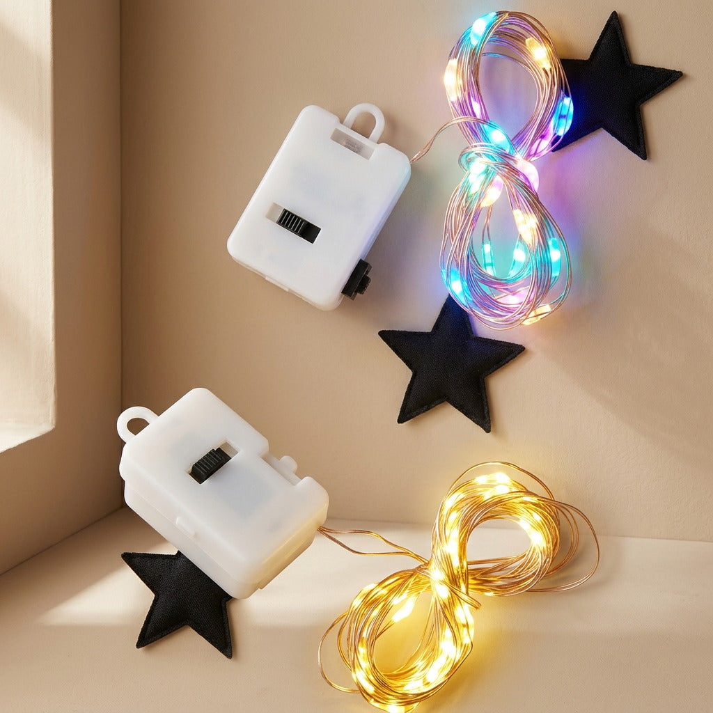 Wiretwinkle™ LED Copper Wire String Lights