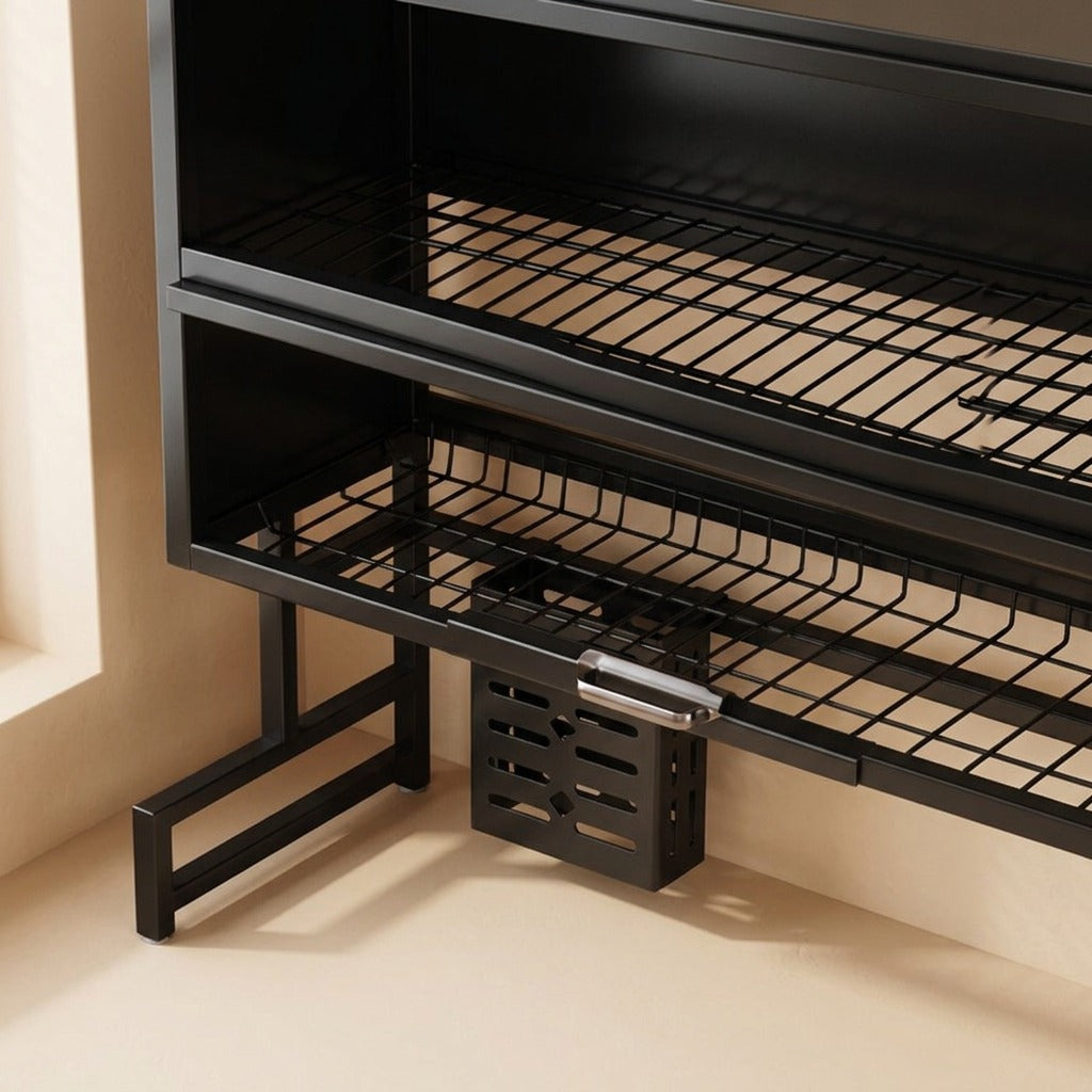 Sinkledge™ Kitchen Sink Storage Rack, material and detail close-up