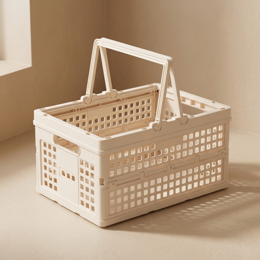 Foldbasket™ Plastic Folding Storage Basket