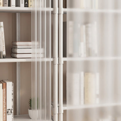 Shelfshade™ Dustproof Living Room Bookshelf, material and detail close-up