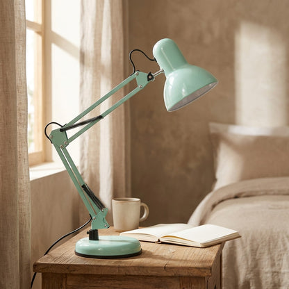 Tablegleam™ Metal LED Table Lamp, styled close view