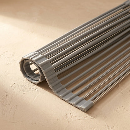 Sinkdrain™ Silicone Sink Draining Rack, material and detail close-up