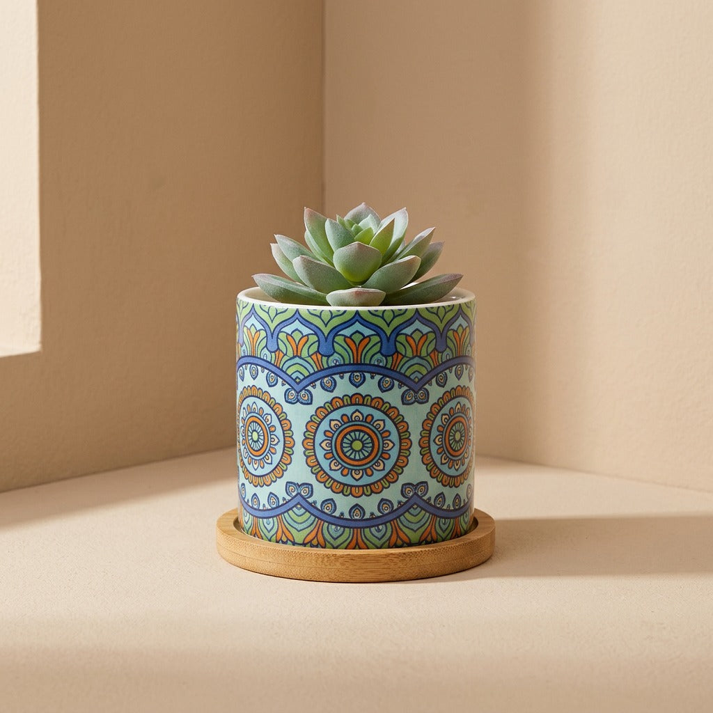 Petalpot™ Ceramic Desktop Flowerpot