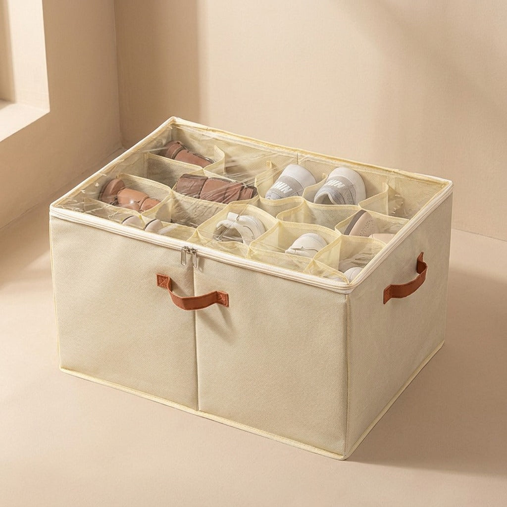 Softfold™ Foldable Fabric Shoe Storage Box
