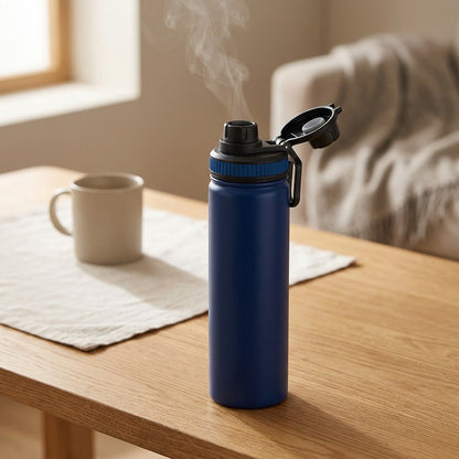 Sipwarm™ 304 Stainless Steel Insulated Cup, styled close view