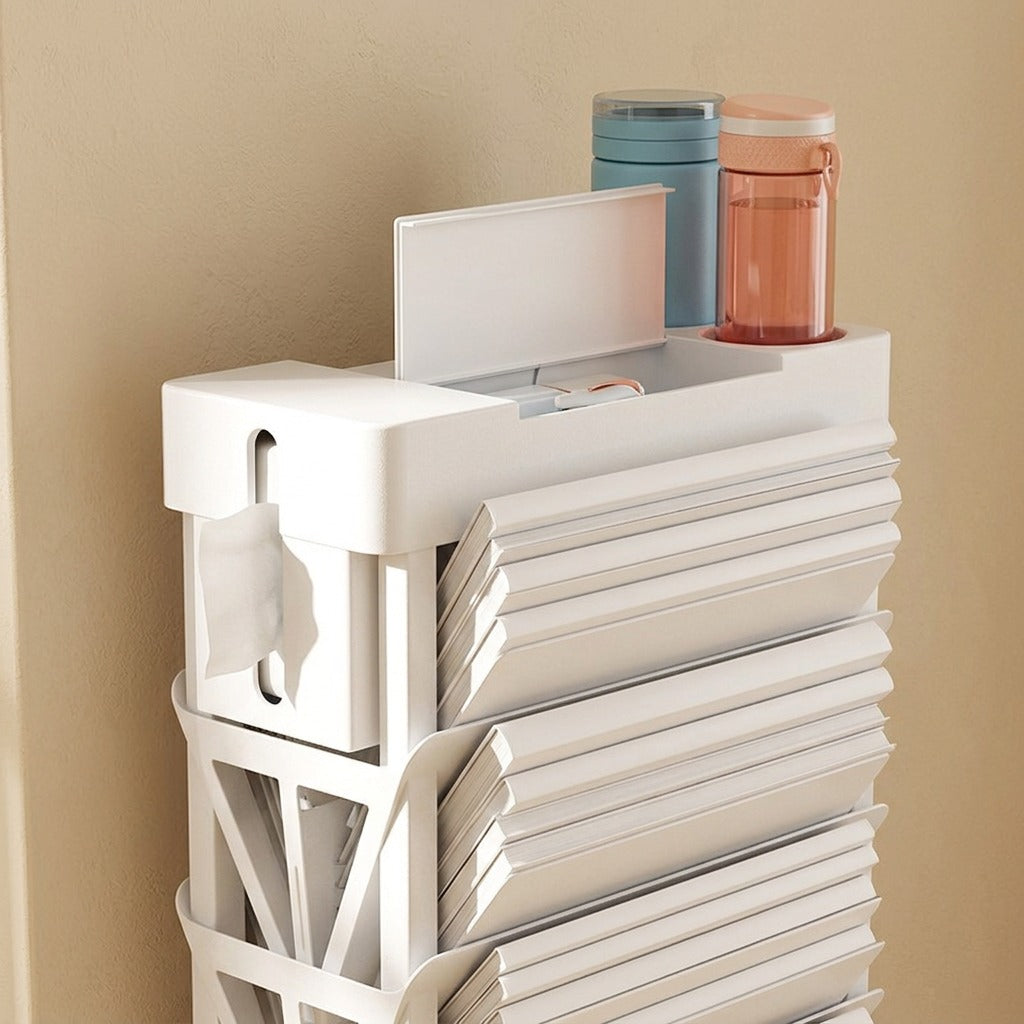 Bookhaven™ Plastic Book Storage Rack, material and detail close-up