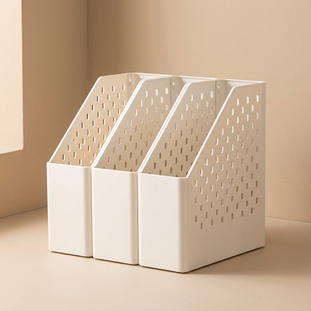 Bookbreeze™ Perforated Plastic Book Storage Box