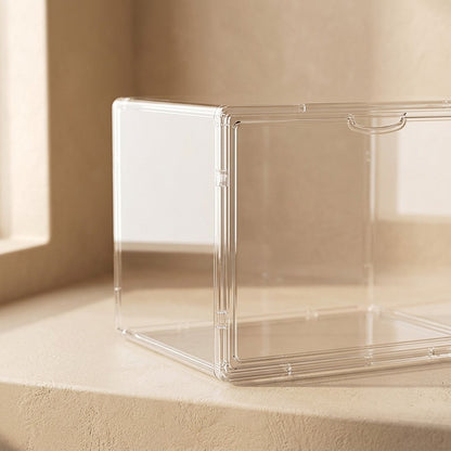 Clearspace™ Extra Large Transparent Storage Box, material and detail close-up