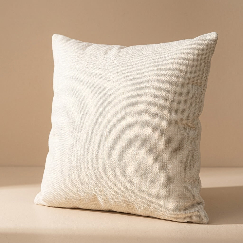 Plushprint™ Custom Printed Plush Pillow, material and detail close-up