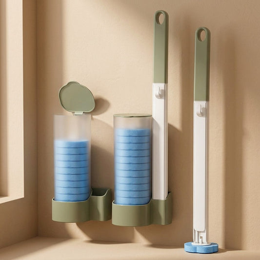 Brushsnap™ Disposable Wall-Mounted Toilet Brush