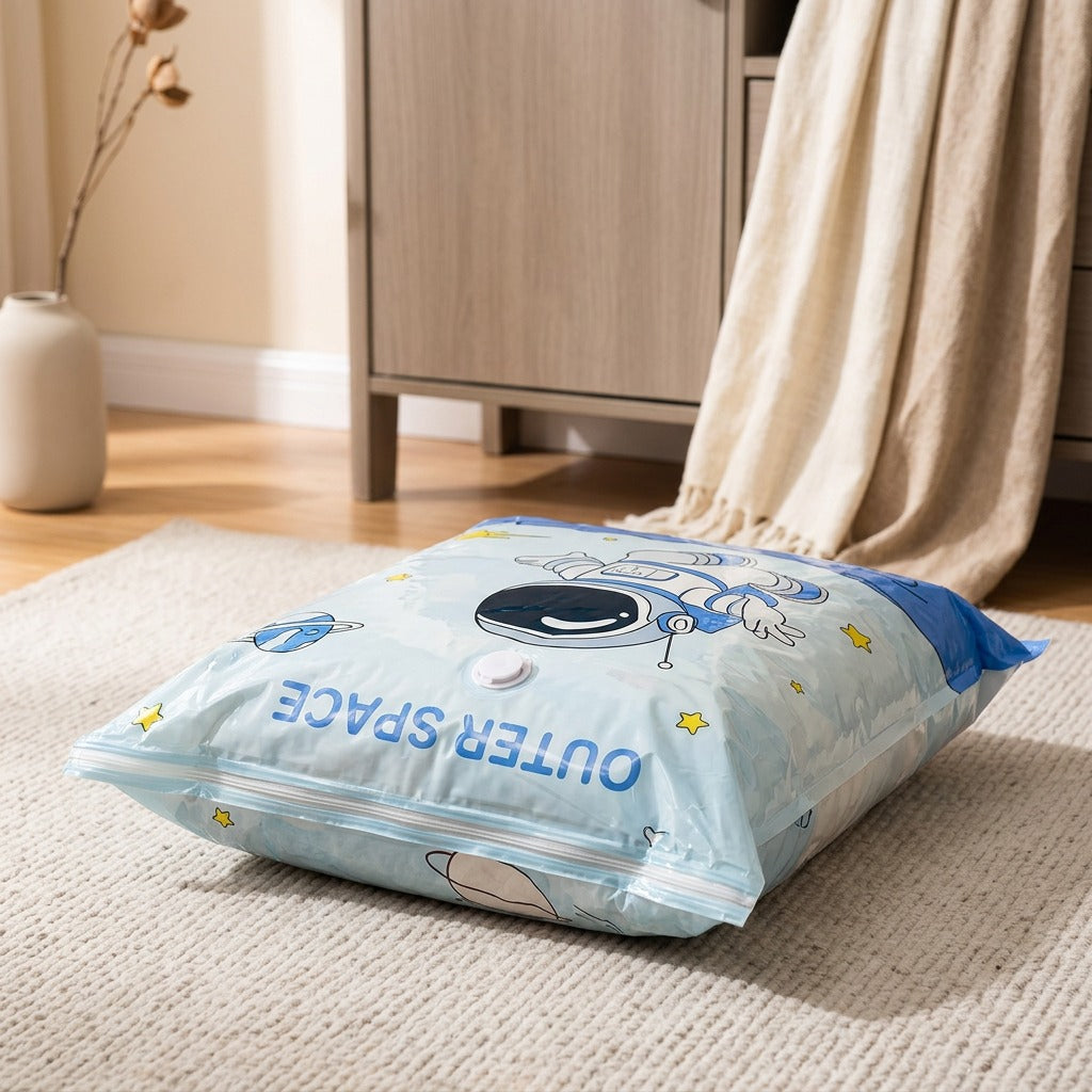 Airseal™ Pa+Pe Vacuum Compression Bags, styled close view