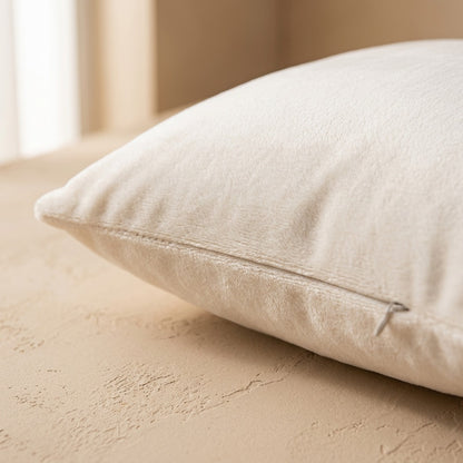 Plushloom™ Plush Pillow Case, material and detail close-up