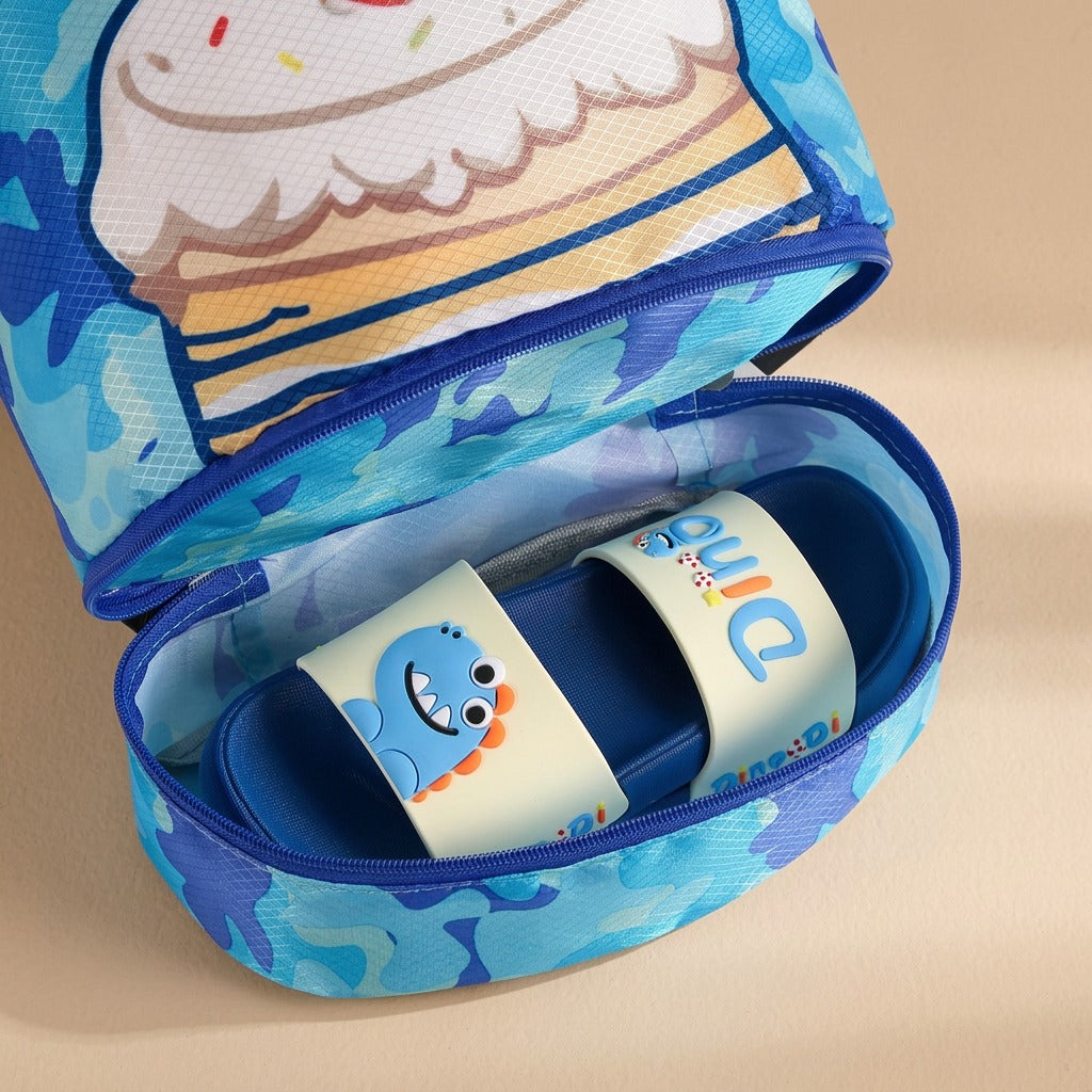 Splashsplit™ Children's Wet Dry Swimming Bag, material and detail close-up