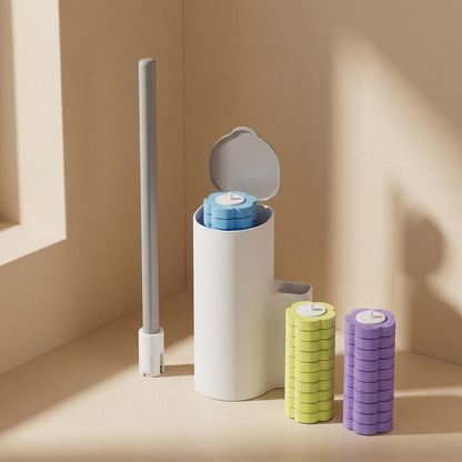 Scrubswift™ Plastic Disposable Toilet Brush
