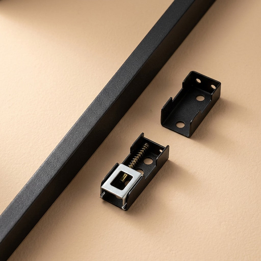 Wallhook™ Iron TV Wall Hanger, material and detail close-up