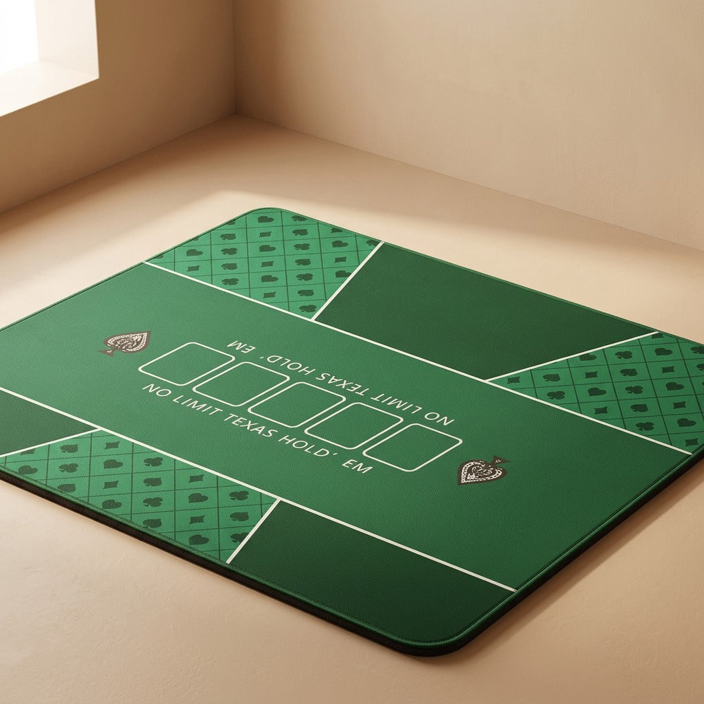 Dealgrip™ Oversized Rubber Poker Table Mat